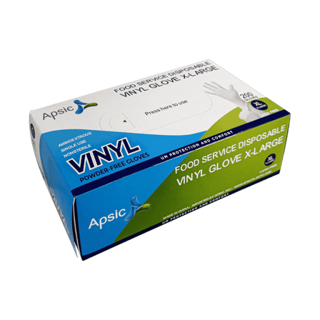 Clear disposable powder free vinyl gloves for food service (Extra Large).png