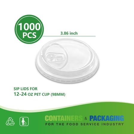 Clear Plastic Strawless Sip Lid​ with Slot Opening Showing Dimensions.jpg