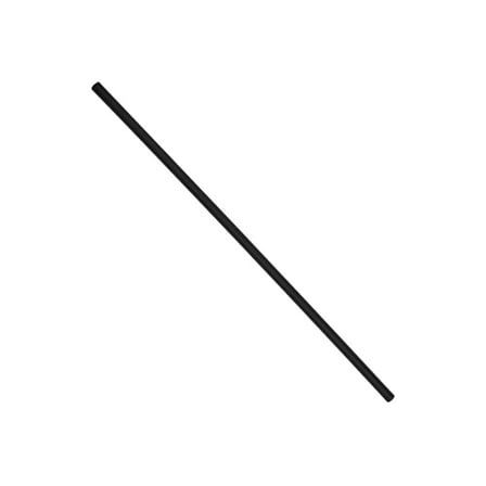 Crystal Ware 5 Inches Unwrapped Black Plastic Coffee Stirrer.jpg