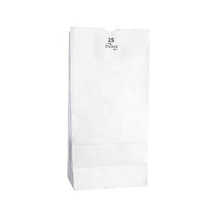 Duro 10 lb. White Paper grocery bag, 35#BW.jpg