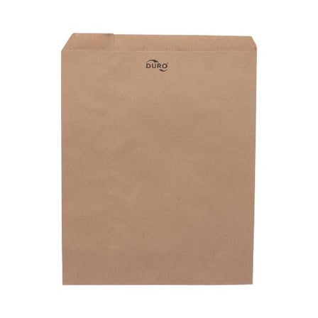 Duro 12 x 15 recycled kraft merchandise paper bag.jpg