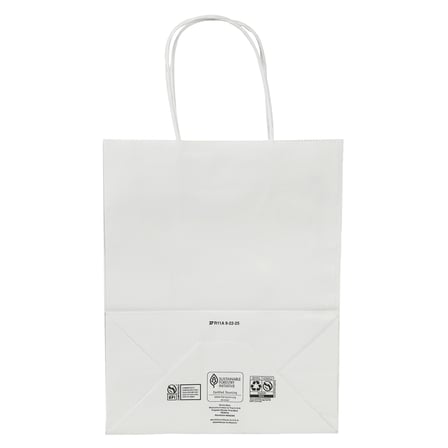 Back Side duro dubl life 16 X 6 X 12 White paper shopping bag with handles.jpg