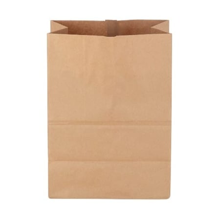 Duro one-eighth Barrel kraft paper grocery Sack, 57#BW.jpg