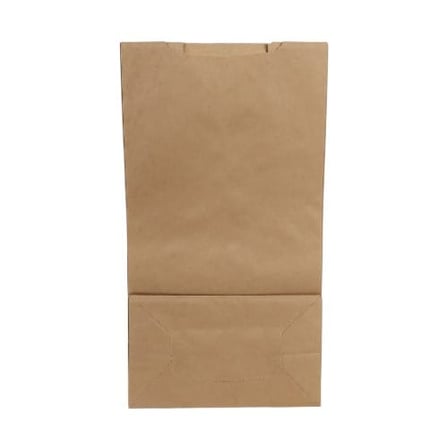 Duro bulwark 25 lb. Extra heavy duty natural kraft paper grocery bag.jpg