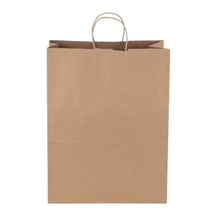 Duro dubl life 13 X 7 X 13 recycled kraft paper shopping bag with handles.jpg
