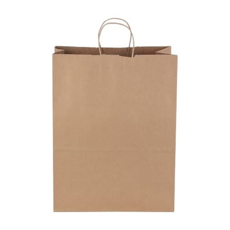 Duro dubl life 13 x 7 x 17 kraft paper shopping bag with handles, Mart.jpg