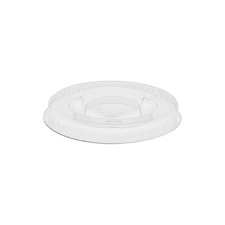 Fabri-Kal Clear PET Plastic Portion Cup Lid for 1 Ounces.jpg