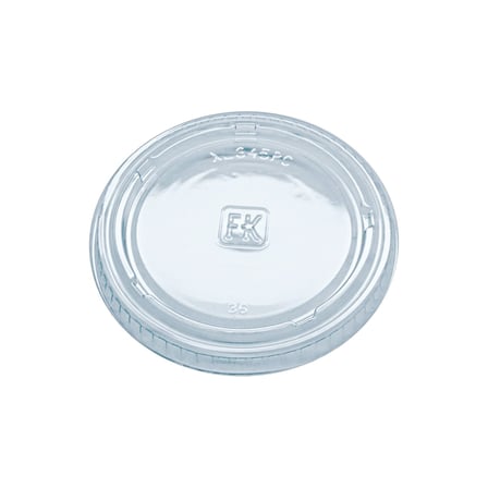Fabri-Kal Clear PET Plastic Portion Cup Lid, Fits 3.25, 4, and 5.5 Ounces.jpg