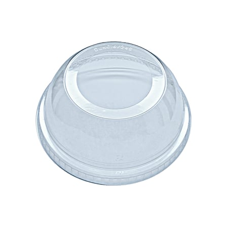 Fabri-Kal DLKC1624S Kal-ClearNexclear PET Plastic Dome Lid with 1 34 Hole, Clear, Fits 14, 18, 20, & 24 Ounces.jpg