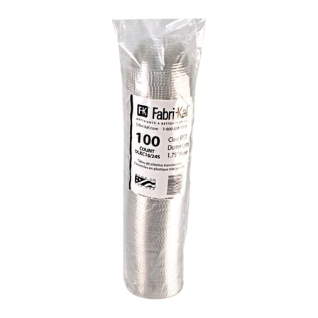 Pack of Fabri-Kal DLKC1624S Kal-ClearNexclear PET Plastic Dome Lid with 1 34 Hole, Clear, Fits 14, 18, 20, & 24 Ounces.jpg