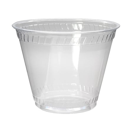 Fabri-Kal KC9OF Kal-Clear 9 ounces Clear PET Plastic Squat Cold Cup.jpg
