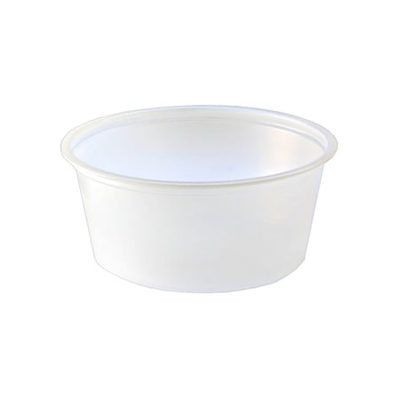 Fabri-Kal Translucent PS Plastic Portion Cup, 3.25 Ounces.jpg