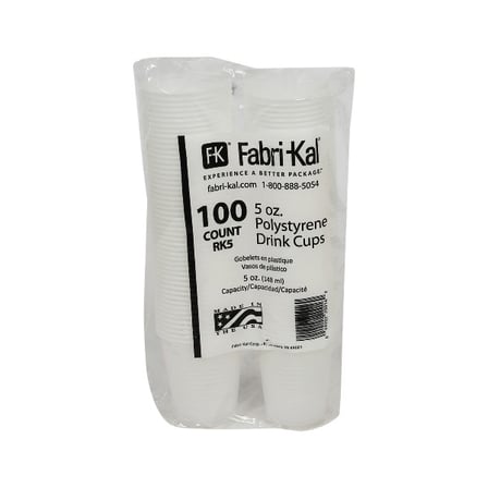 Case of Fabri-Kal Translucent Ribbed PS Plastic Cold Drink Cup, 5 oz..jpg
