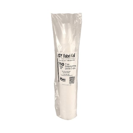 Case of Fabri-Kal Translucent Ribbed PS Plastic Cold Drink Cup, 7oz..jpg