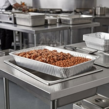 Full Size Standard-Duty Foil Steam Table Pan Deep - (50/Case) product image