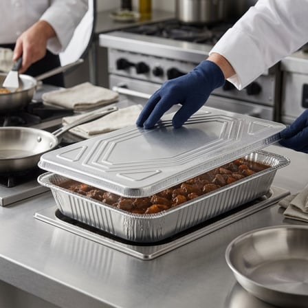 Full Size Heavy-Duty Foil Steam Table Pan Lid with Pan.png