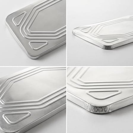 Full Size Heavy-Duty Foil Steam Table Pan Lid - (50/Case) product image