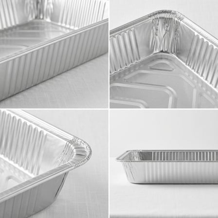 Full Size Heavy-Duty Foil Steam Table Pan Deep - (50/Case) product image