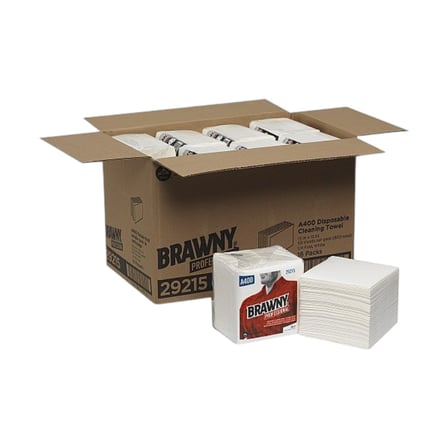 Case of  Georgia Pacific Brawny Industrial White All Purpose Wiper, 13 by 13 Inches.jpg