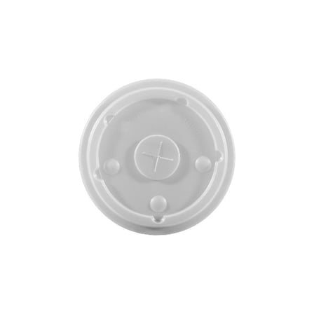 Graphic Packaging Flat Translucent PS Plastic Bubble Cold Cup Lid, Fits 12 to 24 Ounces.jpg