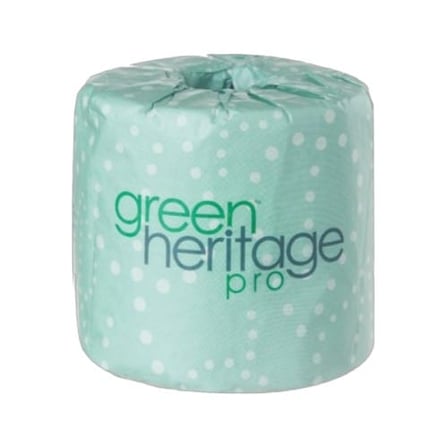 Green Heritage Pro White Toilet Paper Roll, 1-Ply, 4 x 3 Inches, 1000 Sheets.jpg