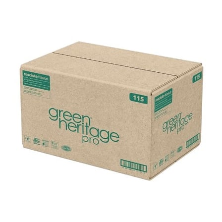 Case of Green Heritage Pro White Toilet Paper Roll, 1-Ply, 4 x 3 Inches, 1000 Sheets.jpg