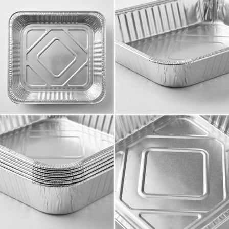 Half Size Standard-Duty Foil Steam Table Pan Medium - (100/Case) product image