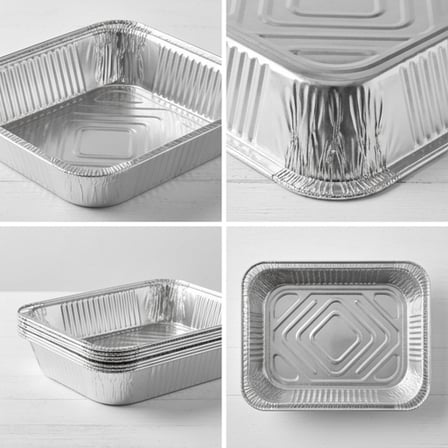 Half Size Standard-Duty Foil Steam Pan Deep - (100/Case) product image