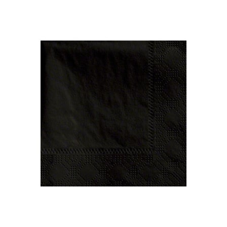 Hoffmaster 9 by 9 Inches Black Beverage Napkin, 2-Ply.jpg