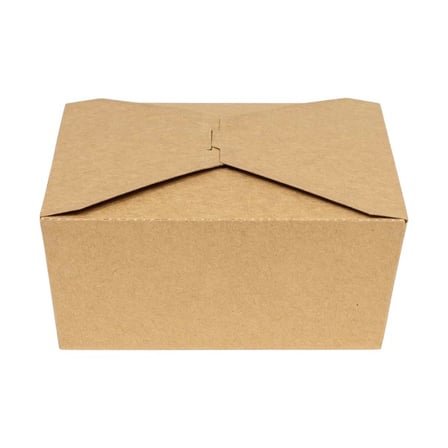 Inno-Pak 192045724 Innobox Edge Kraft Paper Take-Out Container, Bottom Side #4.jpg