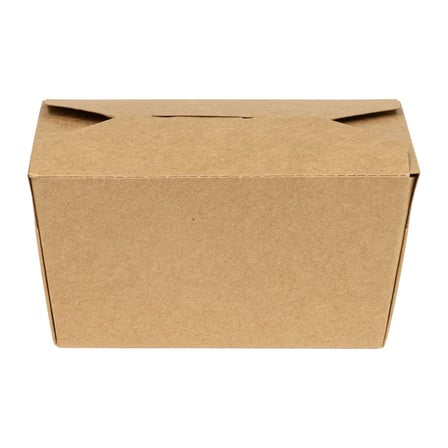 Inno-Pak 194830225 Innobox Edge Kraft Paper Take-Out Container with Closed Closure, #1.jpg