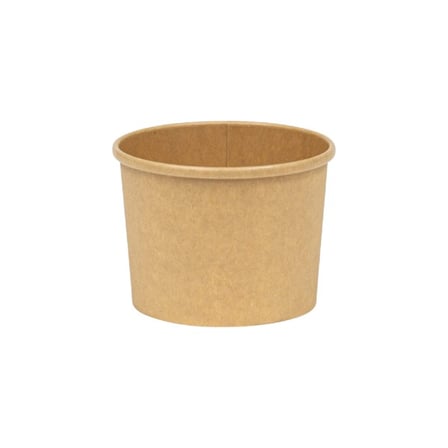 Inno-Pak Kraft Poly-Coated Paper Soup Cup, 12 Ounces.jpg