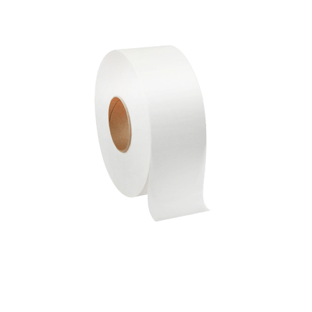 2-PLY Jumbo Bath Tissue Roll 3.5" × 1000' - (12-Roll/Case)