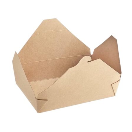 Kraft PLA Lined Compostable #2 Take-Out Container..png
