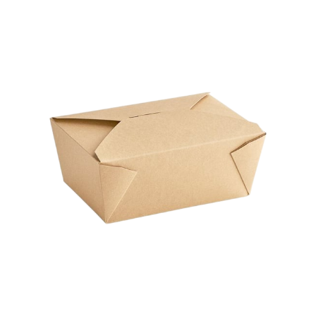 Kraft PLA Lined Compostable #4 Take-Out Container.png