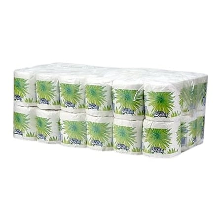 Kruger Swan White Toilet Paper Roll, 2-Ply, 4 by 3 Inches, 325 Sheets.jpg