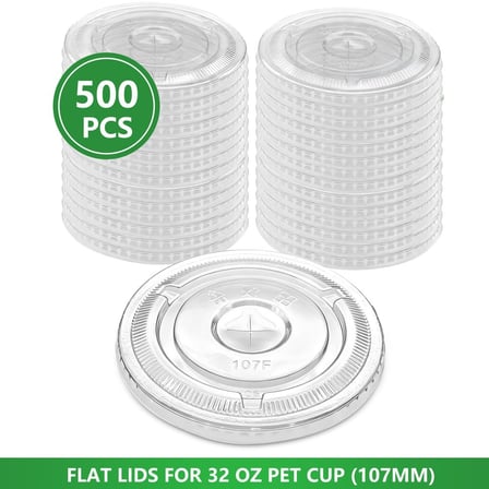 Case of Clear Pet Cold Cup Flat Lids for 32 Ounce Cups.jpg