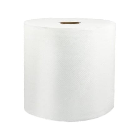Livi VPG Select White Hardwound Paper Towel Roll, 1-Ply, 8 x 600 feet - (6Case) 46530.jpg