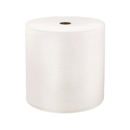 LoCor High Capacity White Hardwound Paper Towel Roll, 1-Ply, 8 Inches by 1000 feet.jpg