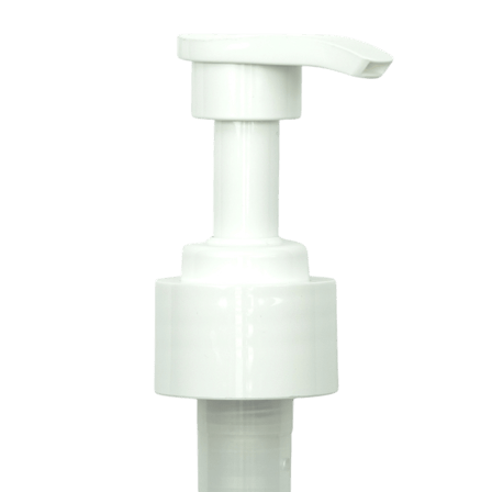 Lotion Pump - 28/410 - White - Smooth - 9.25 Dip Tube - 2cc Output(900/case)