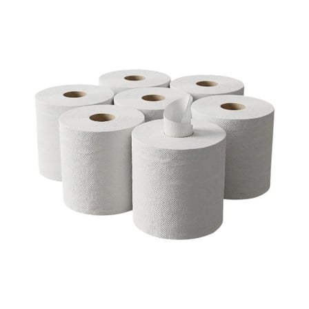 6 Pieces of Marcal Pro White Centerpull Towel Roll , 2-Ply, 15 by 7 Inches  400 Sheet.jpg