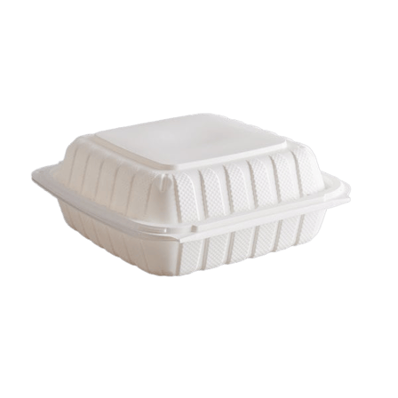 8"x8"x3" Mineral-Filled Hinged 1-Compartment Container