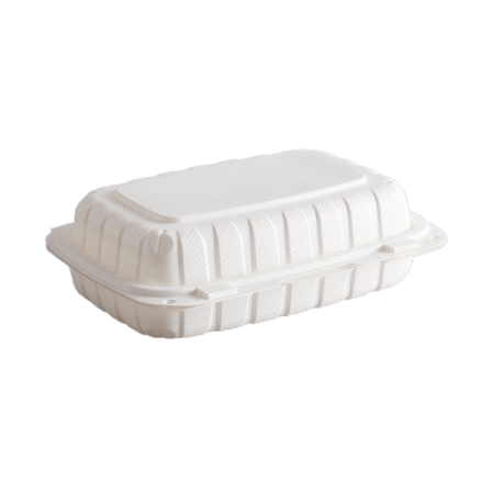 9.25"x6.5"x2.25" Mineral Filled Hinged 1-Compartment Container