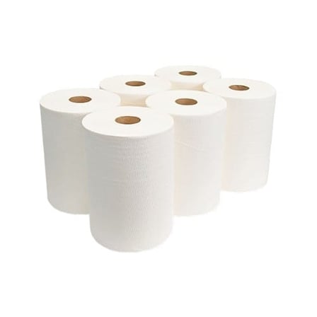 9 Pieces of Morcon Morsoft White TAD Hardwound Roll Paper Towel, 1-Ply, 10 Inches by 500 feet.jpg