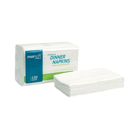 Pack of Morcon White Dinner Napkins, 2-Ply, 14 x 16 Inches.jpg