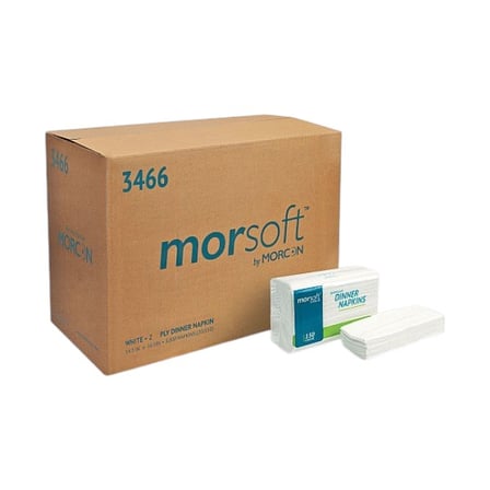 Case of Morcon White Dinner Napkins, 2-Ply, 14 x 16 Inches.jpg