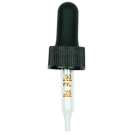 NON CRC Dropper - Black - 48mm 18-410(1400/case)
