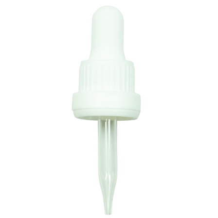 NON CRC + Tamper Evident Dropper - White - 58mm 18-415(1400/case)