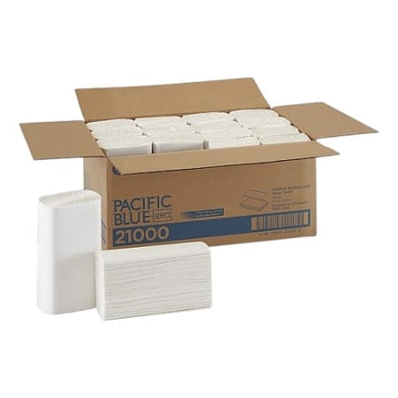 Case of Pacific Blue Select White Multifold Paper Towel, 2-Ply.jpg