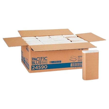 Case of Pacific Blue White Multifold Paper Towel, 1-Ply.jpg